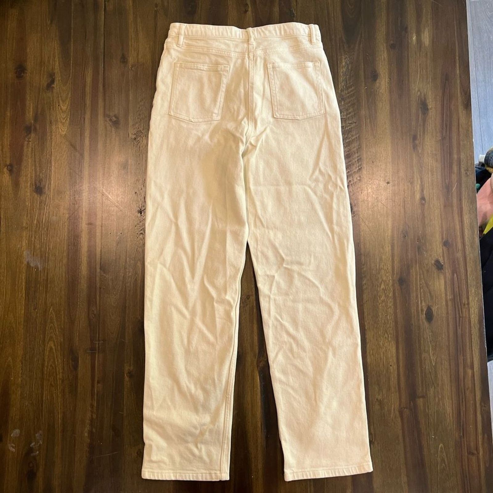 Vintage NWOT Wilfred Free Aritzia Melina Pants Twill GD Birch Sz 00 Size 24" / US 00 / IT 34 - 8 Thumbnail