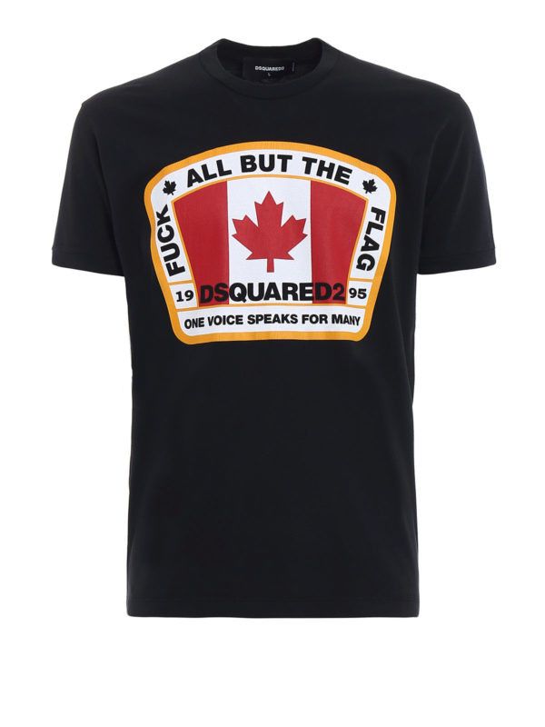 Dsquared2 o1mle0126 Logo T-Shirt in Black Size US S / EU 44-46 / 1 - 1 Thumbnail