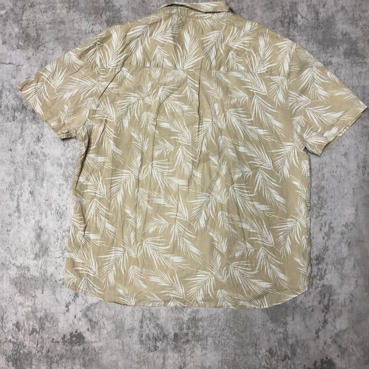 Other Tan and cream Hawaiian button-up shirt #HawaiianShirt Size US XXL / EU 58 / 5 - 4 Thumbnail