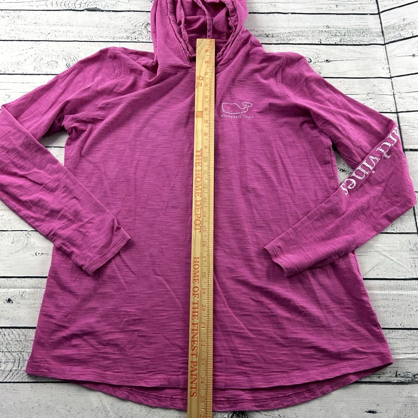 Vineyard Vines Vineyard Vines Long Sleeve Hooded T Shirt Women S Pink Hoodie T-Shirt Women's Small Pink Hooded Long Sleeve VINEYARD VINES Shirt Womens Small Pink Size S / US 4 / IT 40 - 4 Thumbnail
