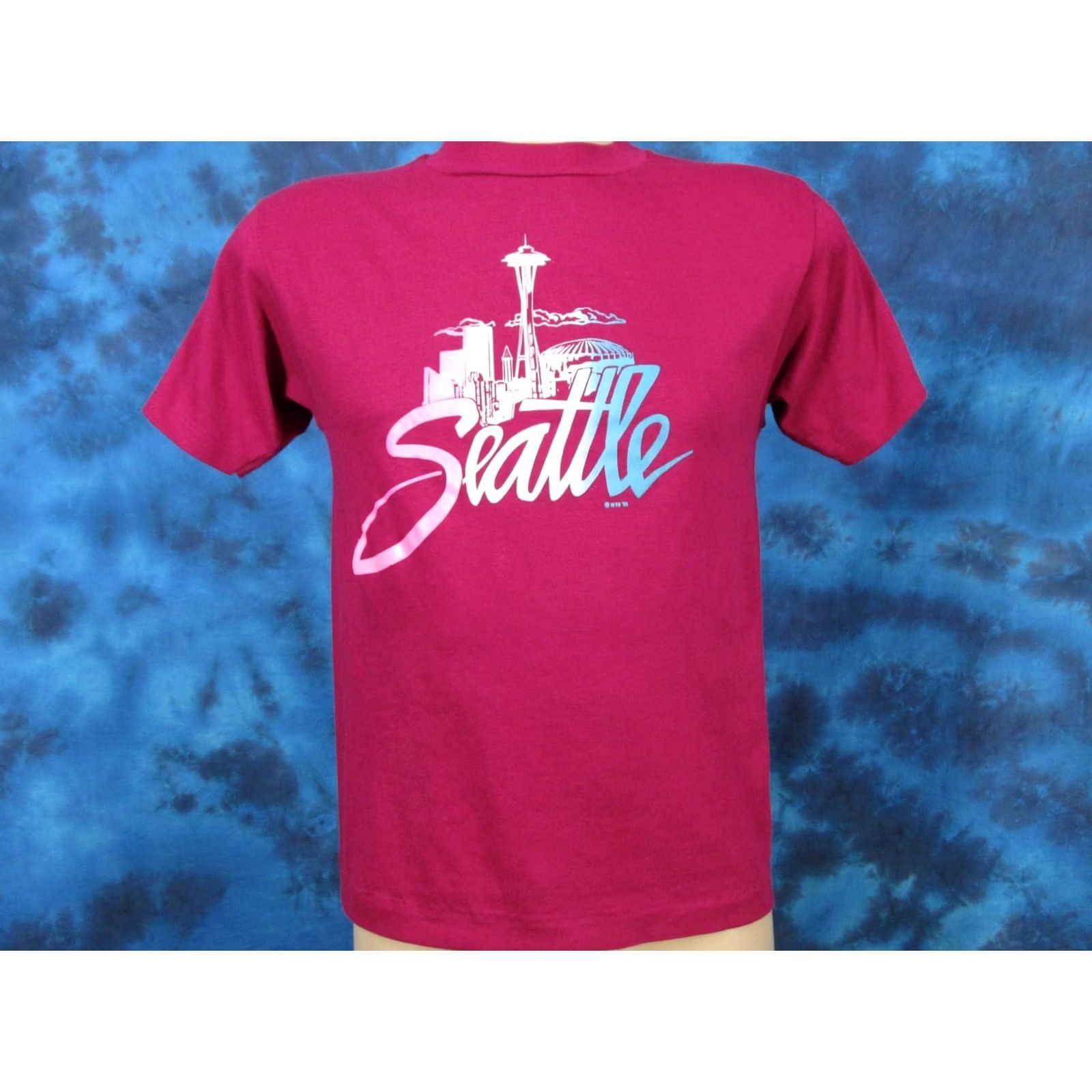Vintage VINTAGE 80s SEATTLE WASHINGTON SKYLINE BUTTERY SOFT T-Shirt XS single stitch Men Size US XS / EU 42 / 0 - 2 Thumbnail