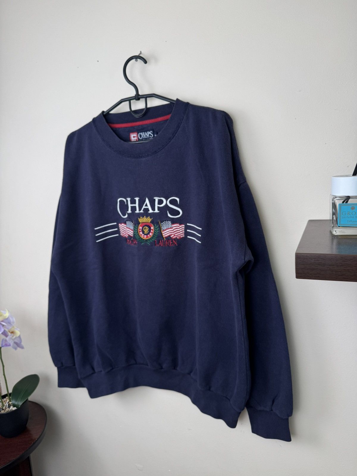 Other Vintage Chaps Ralph Lauren Sweatshirt Blue XL Streetwear Size US XL / EU 56 / 4 - 8 Thumbnail