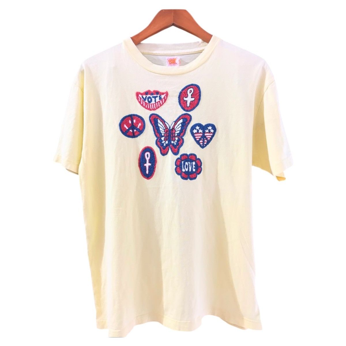 Japanese Brand × Sugar Cane 2000s Sugar Cane Patched Tee y2k style Size US M / EU 48-50 / 2 - 1 Thumbnail