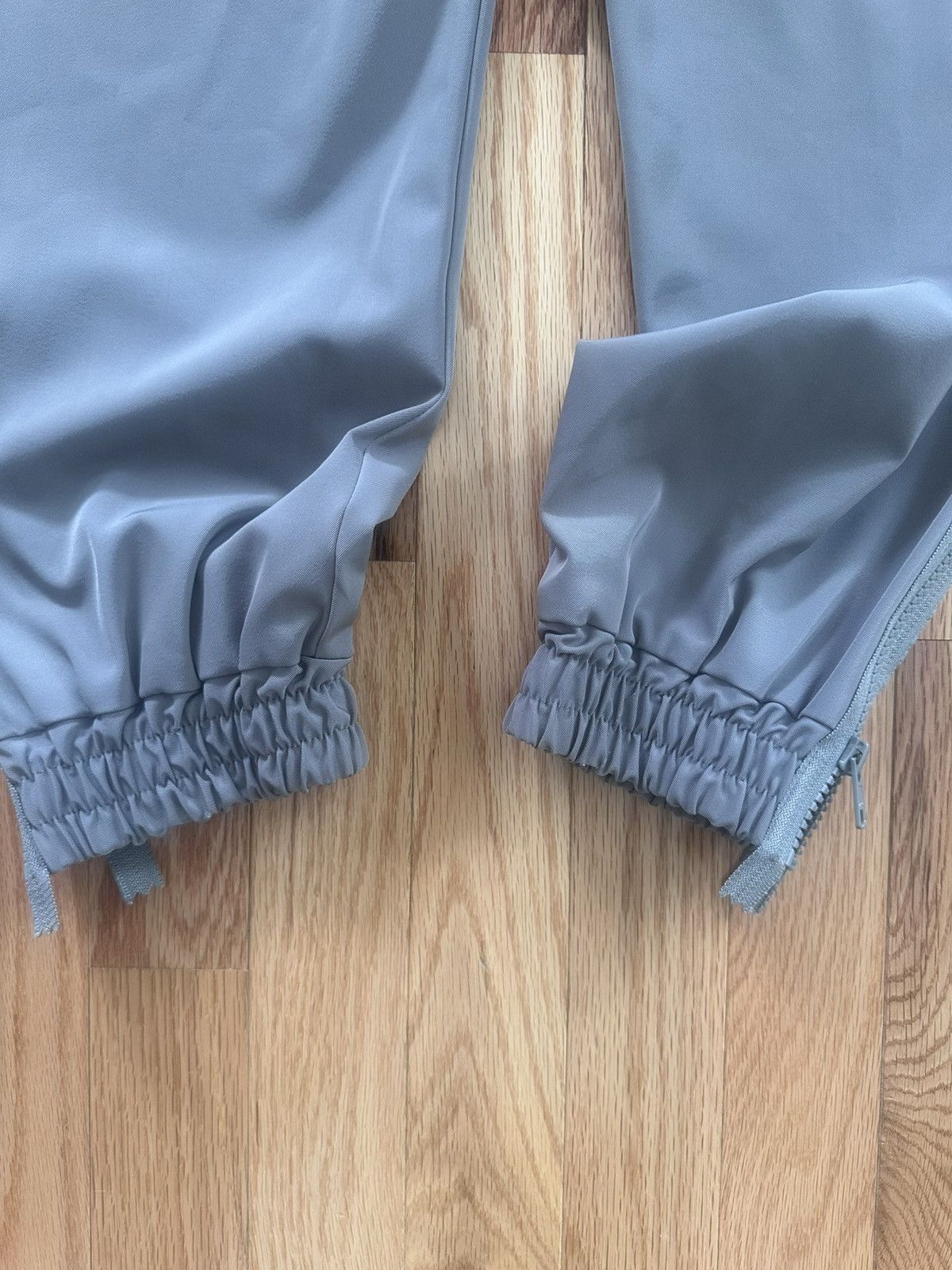 Song For The Mute Naíve Zipper Cuff Satin Joggers Size US 30 / EU 46 - 4 Thumbnail