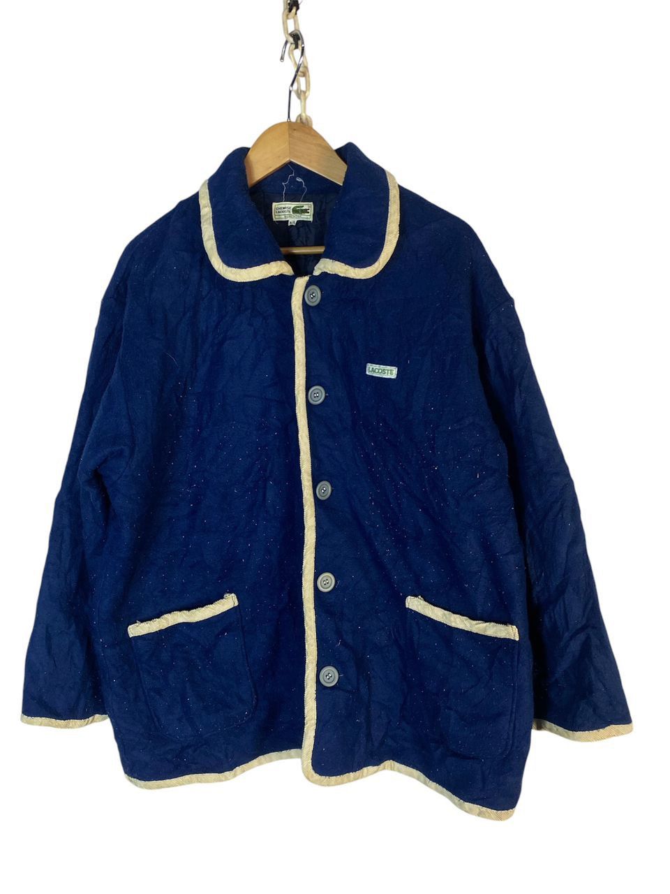 Lacoste Lacoste fleece button up jacket Size US L / EU 52-54 / 3 - 1 Thumbnail