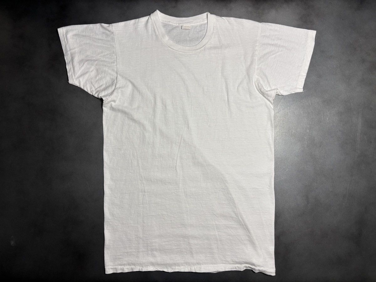 Fruit Of The Loom 1970s Fruit of the Loom Tee 70s Vintage Blank Made in USA Size US M / EU 48-50 / 2 - 10 Thumbnail