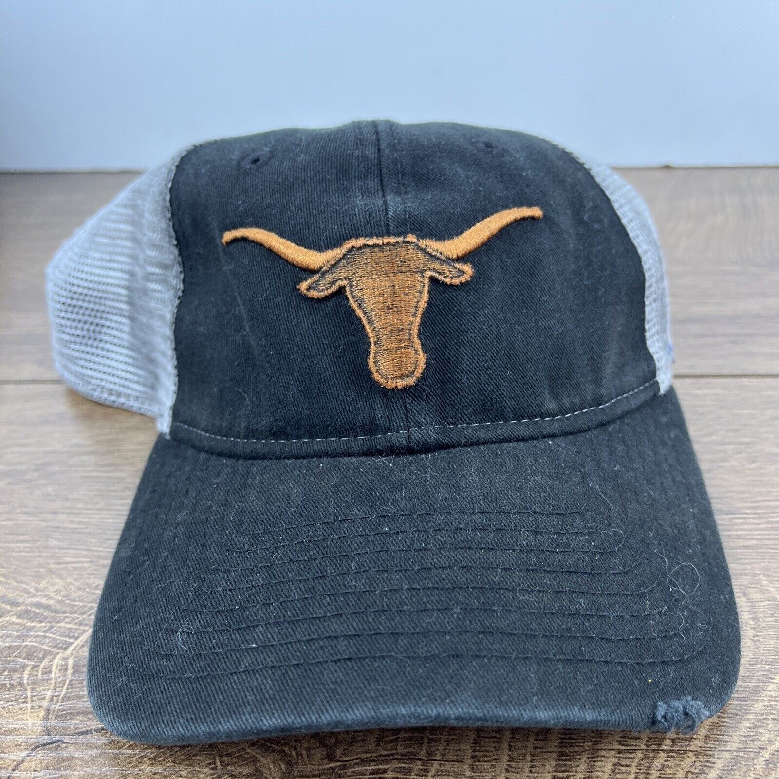 New Era Texas Longhorns Hat Texas Hat Black Hat Adjustable Snapback Size ONE SIZE - 3 Thumbnail