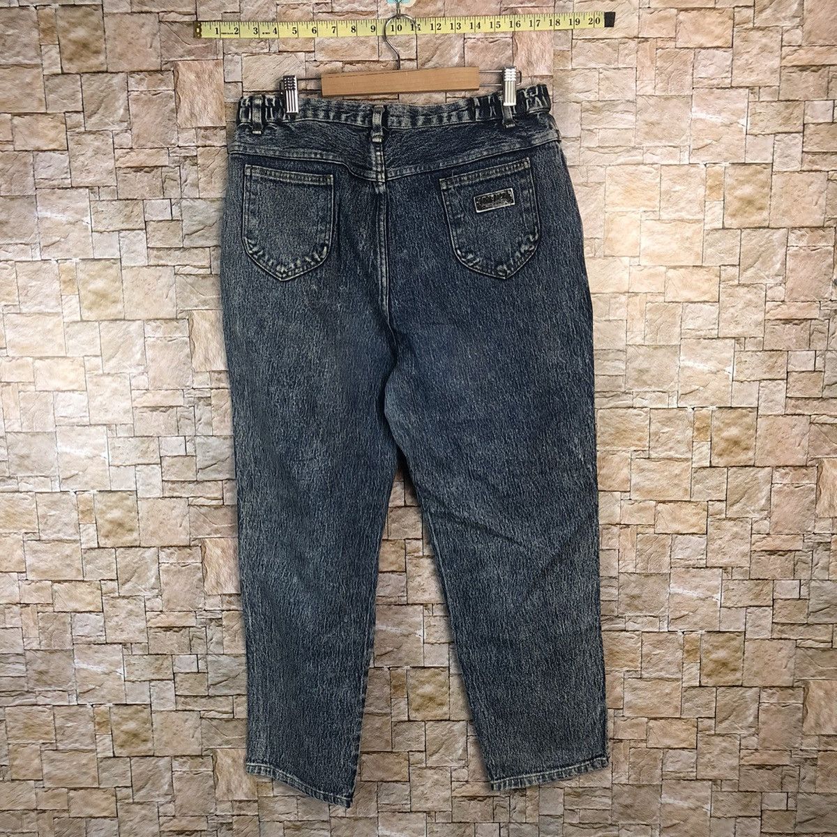 Japanese Brand × Vintage Long Happy Blue vintage faded Denim Pants #A112 Size US 30 / EU 46 - 12 Thumbnail