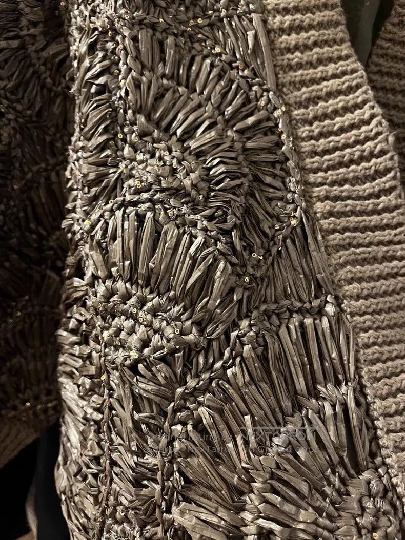 Brunello Cucinelli Brunello Cucinelli 24' opera knit openwork cardigan Size L / US 10 / IT 46 - 4 Thumbnail