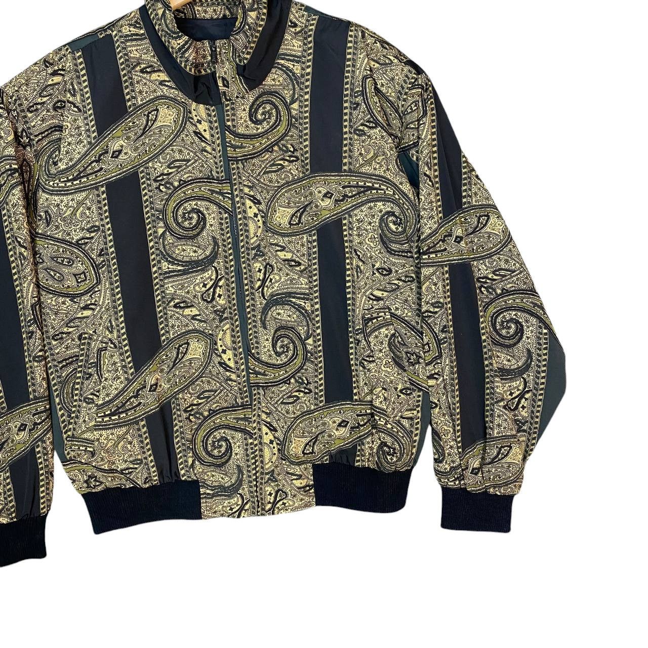 Japanese Brand × Vintage VINTAGE JAPAN PAISLEY JACKET like HERMES Size US L / EU 52-54 / 3 - 2 Thumbnail