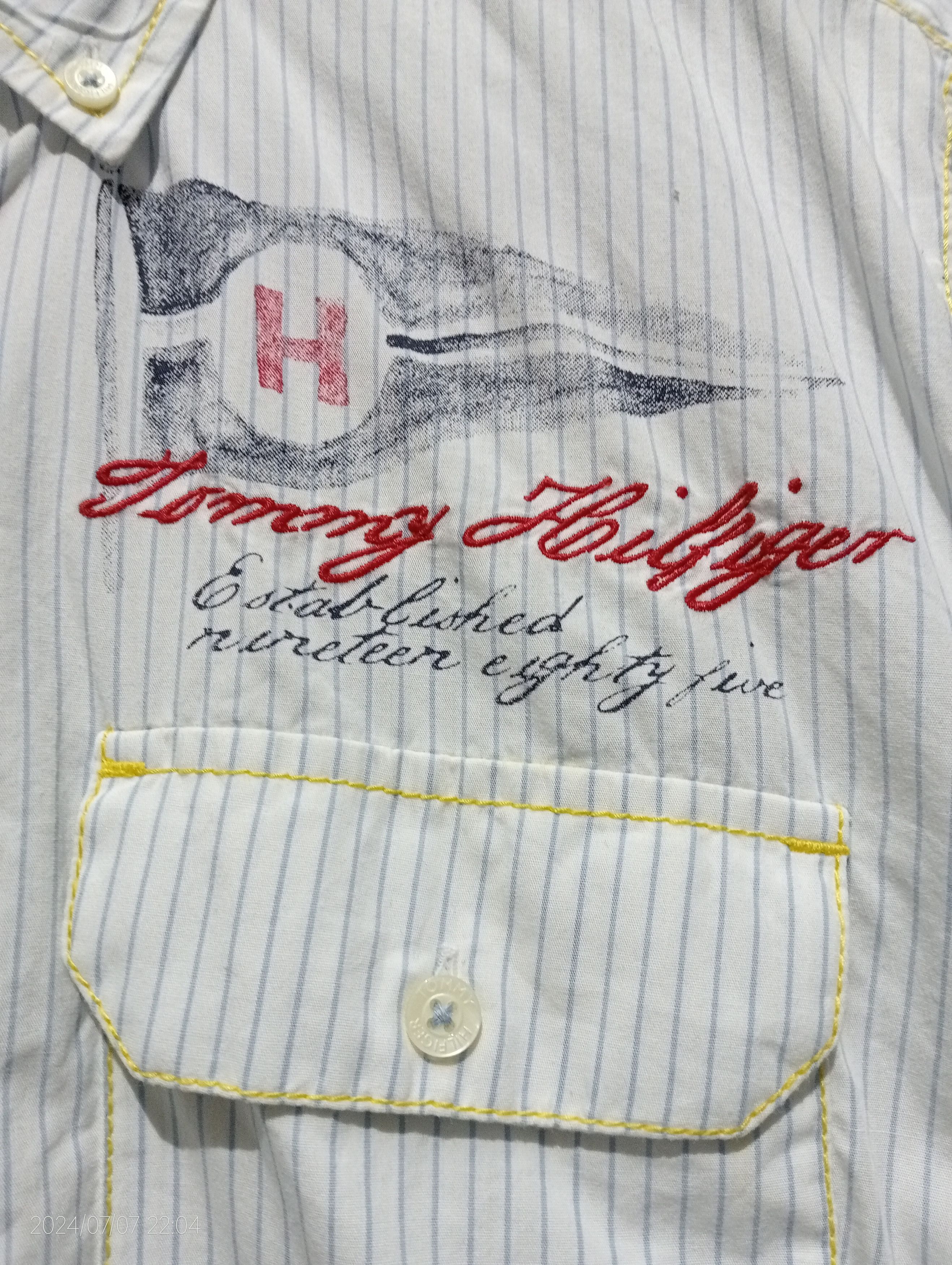 Tommy Hilfiger Tommy Hilfiger Long Sleeve Shirt Button Down Size US M / EU 48-50 / 2 - 4 Thumbnail