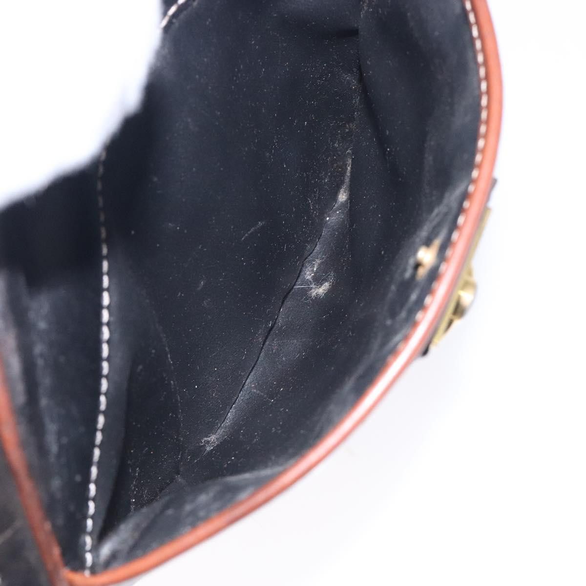 Celine CELINE Shoulder Bag Leather Black Gold Size ONE SIZE - 13 Thumbnail