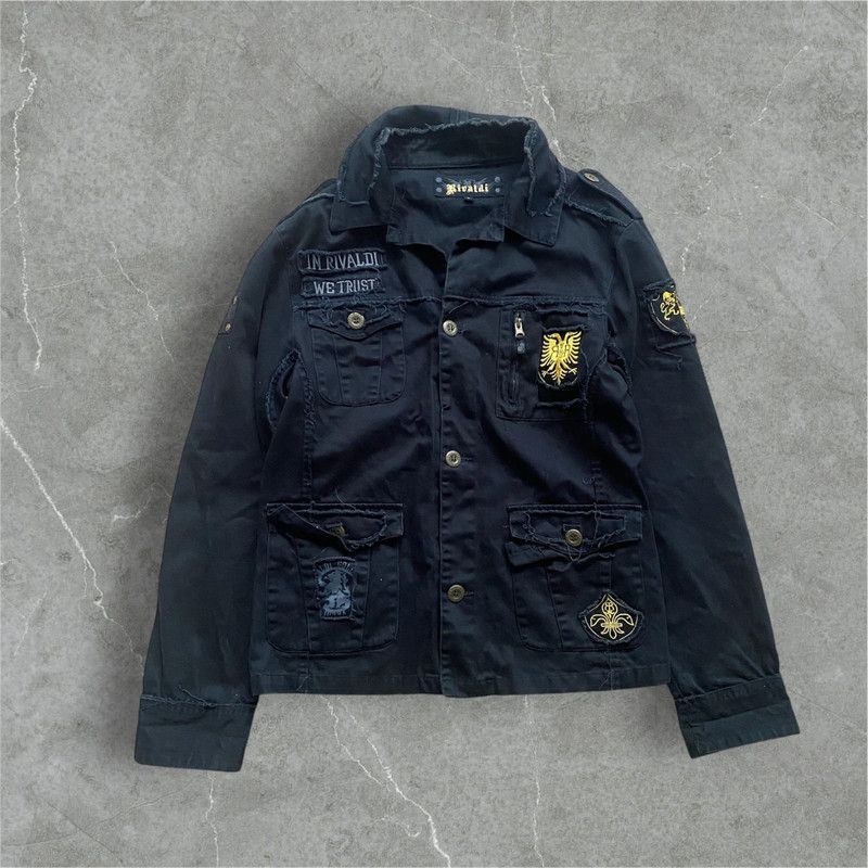 Affliction × Vintage Black vintage rivaldi jacket Size US L / EU 52-54 / 3 - 2 Thumbnail