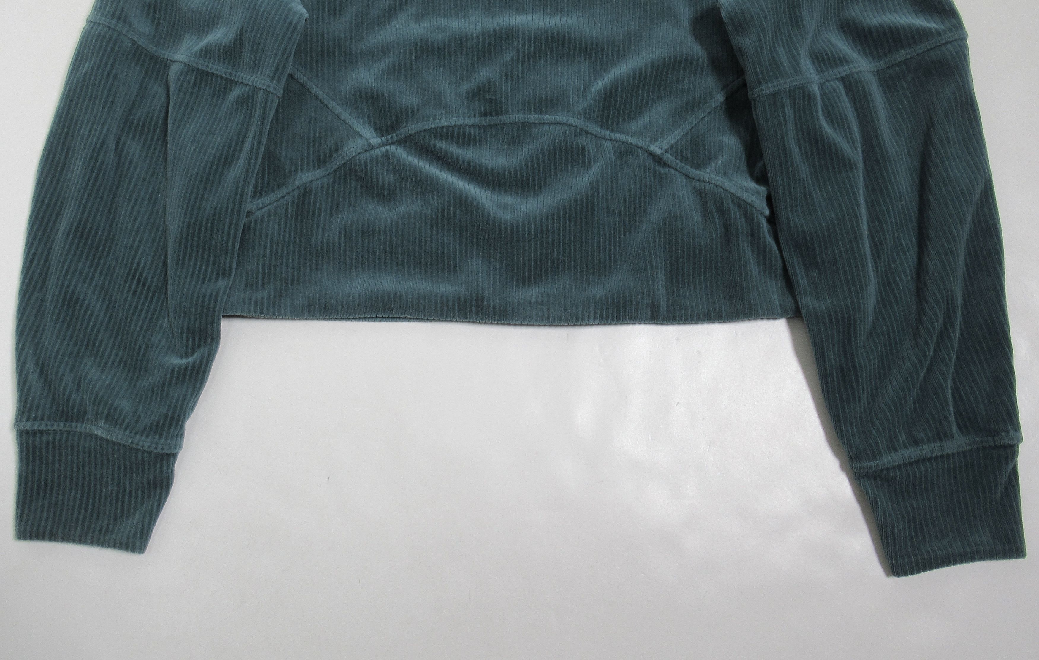 Lululemon Lululemon Scuba Oversized Hoodie *Velvet Cord Storm Teal Size XS / US 0-2 / IT 36-38 - 10 Thumbnail