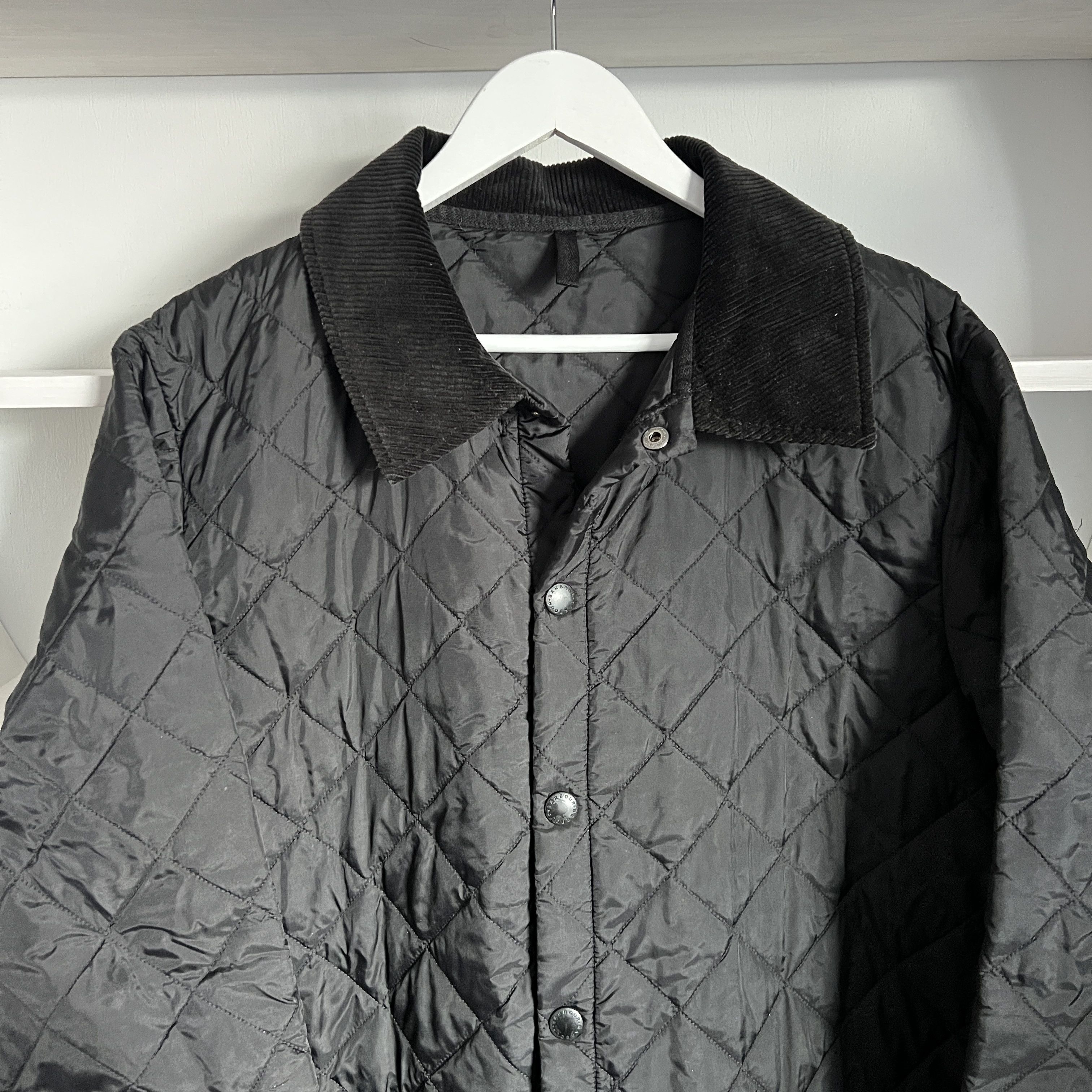Barbour Men's BARBOUR LIDDESDALE Casual Quilt Black Jacket Size US M / EU 48-50 / 2 - 4 Thumbnail