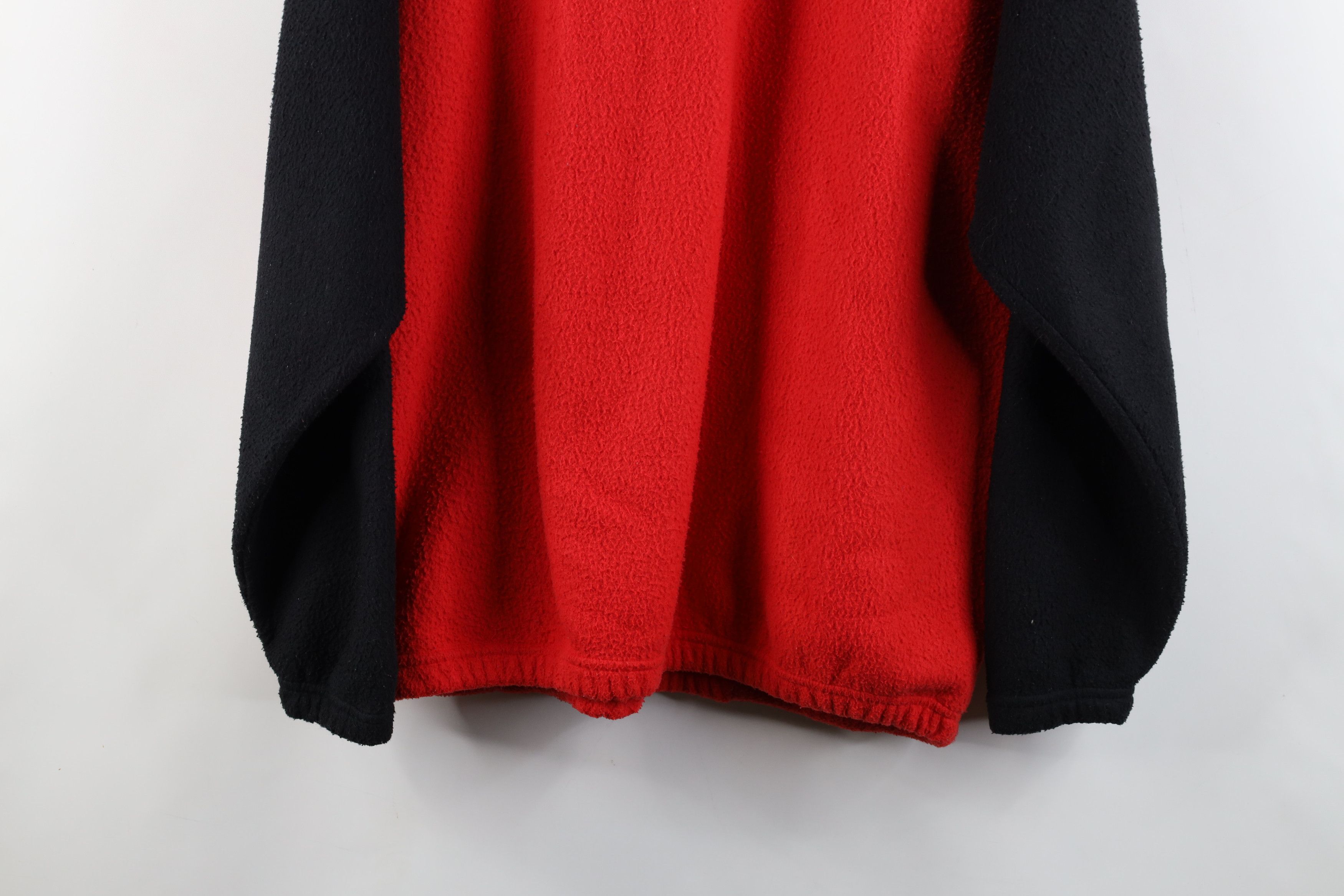 Vintage Vintage 90s Hockey Half Zip Fleece Pullover Sweater Size US M / EU 48-50 / 2 - 14 Thumbnail
