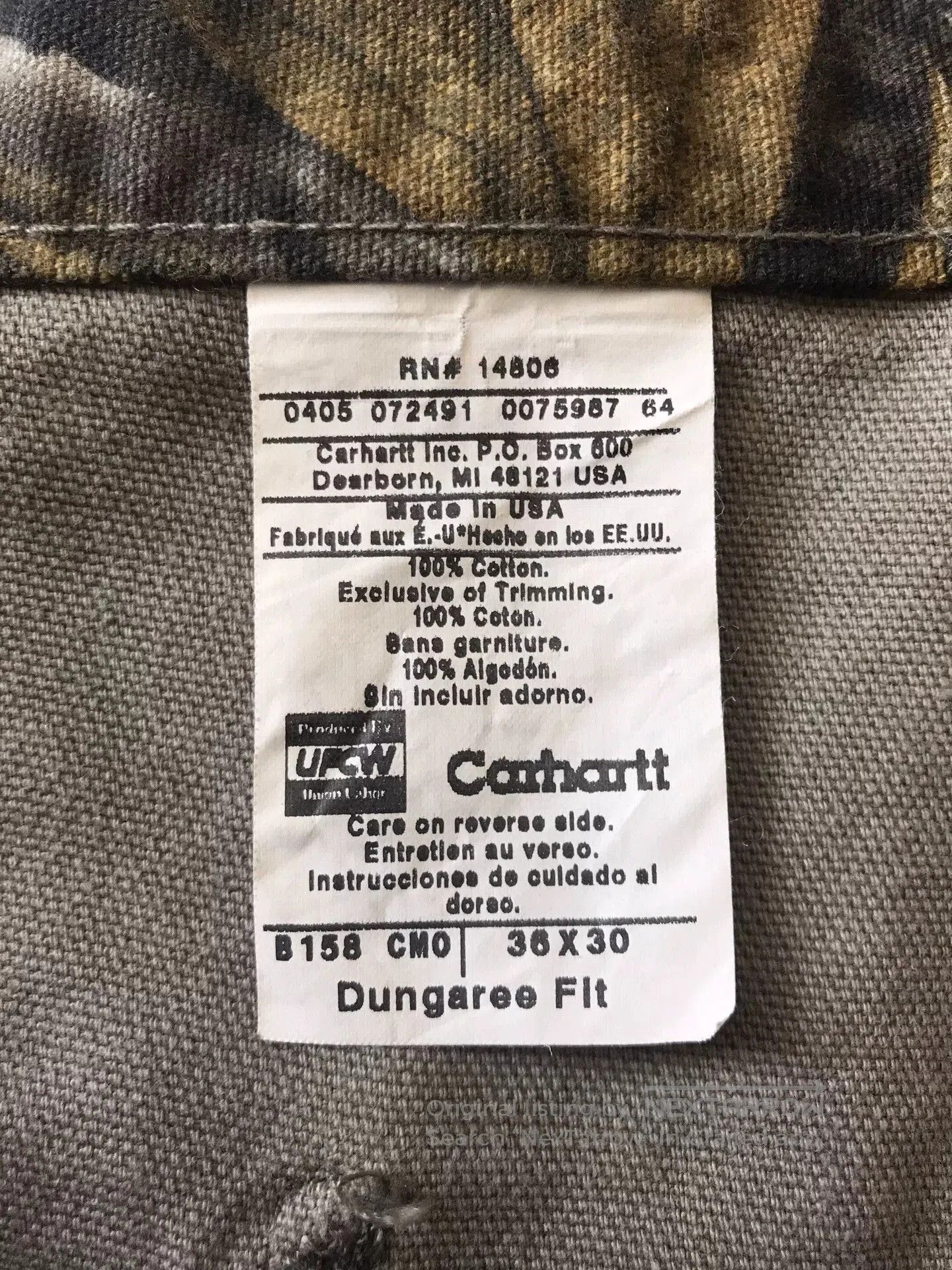 Carhartt Carhartt x Realtree B158 Dead Leaf Camo Pants. Size US 36 / EU 52 - 9 Thumbnail
