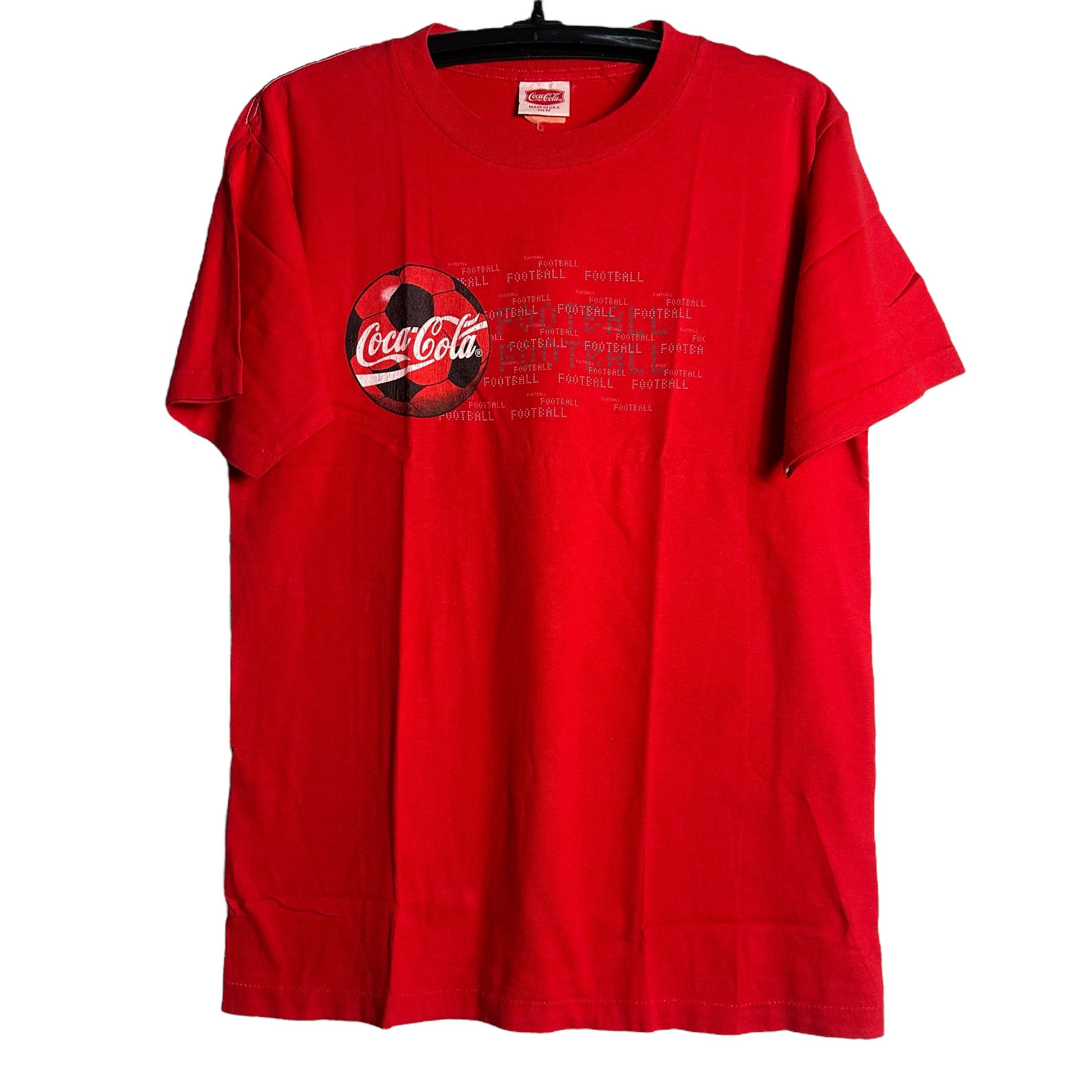 Coca Cola 🔥RARE🔥Vintage Coca Cola Coke OVP T-shirt Single Stich Size US M / EU 48-50 / 2 - 1 Thumbnail