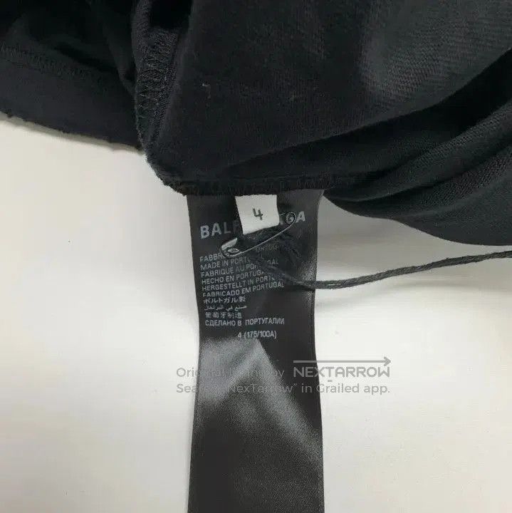 Balenciaga Balenciaga FW23 Black Oversized Logo T-Shirt. Size US L / EU 52-54 / 3 - 2 Thumbnail