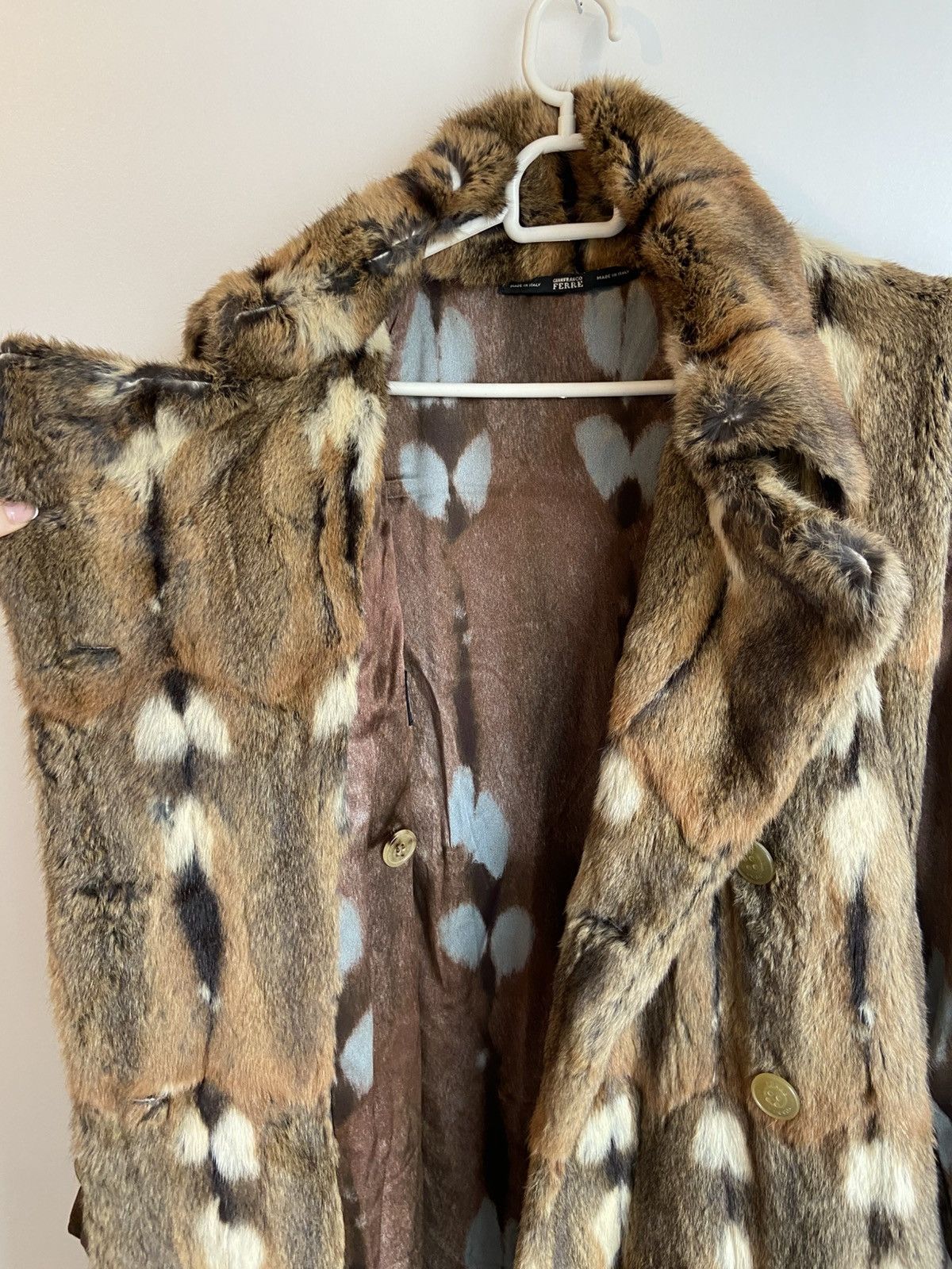 Gianfranco Ferre Gianfranco Ferré Hamster Fur Coat Size XS / US 0-2 / IT 36-38 - 13 Thumbnail