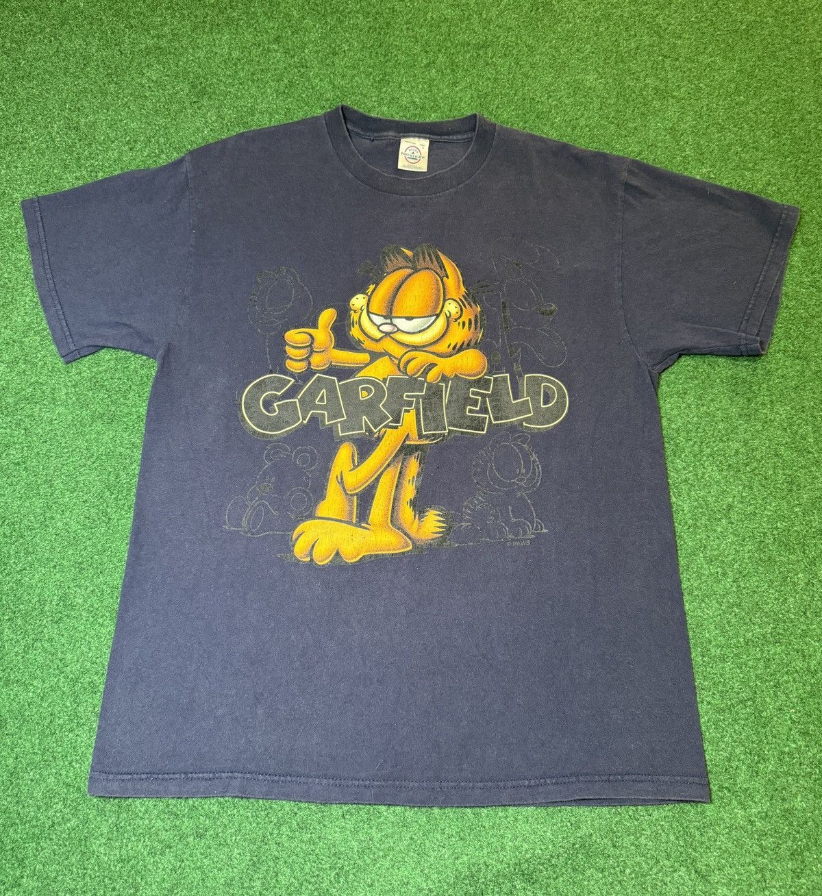 Delta × Vintage Vintage 90s Garfield Comic Strip Jim Davis Cartoon T Shirt Size US L / EU 52-54 / 3 - 1 Thumbnail