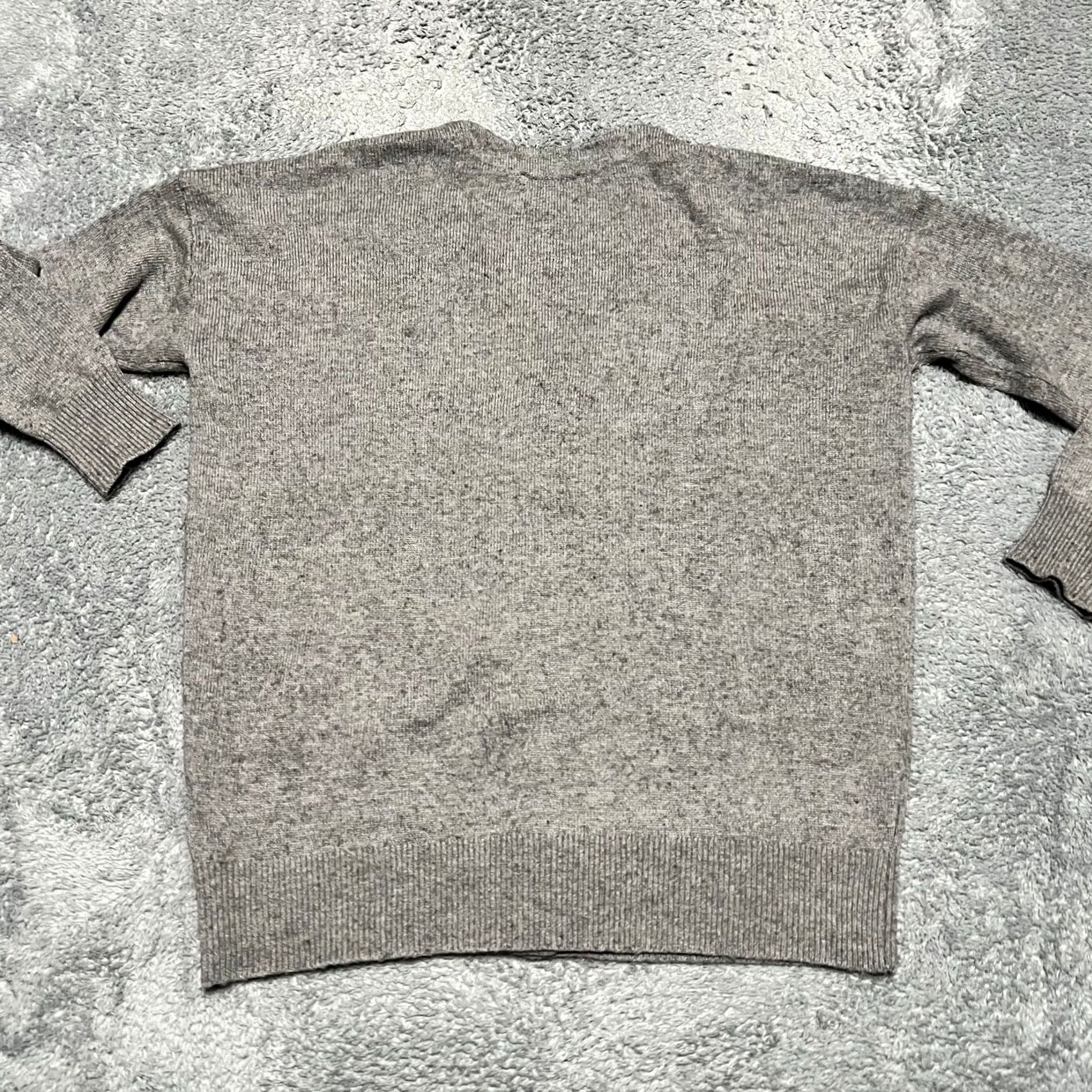 Madewell Madewell Cardigan Sweater Womens Medium V Neck Gray Merino Wool Blend Relaxed Pilling Mens? Girls? Size M / US 6-8 / IT 42-44 - 3 Thumbnail