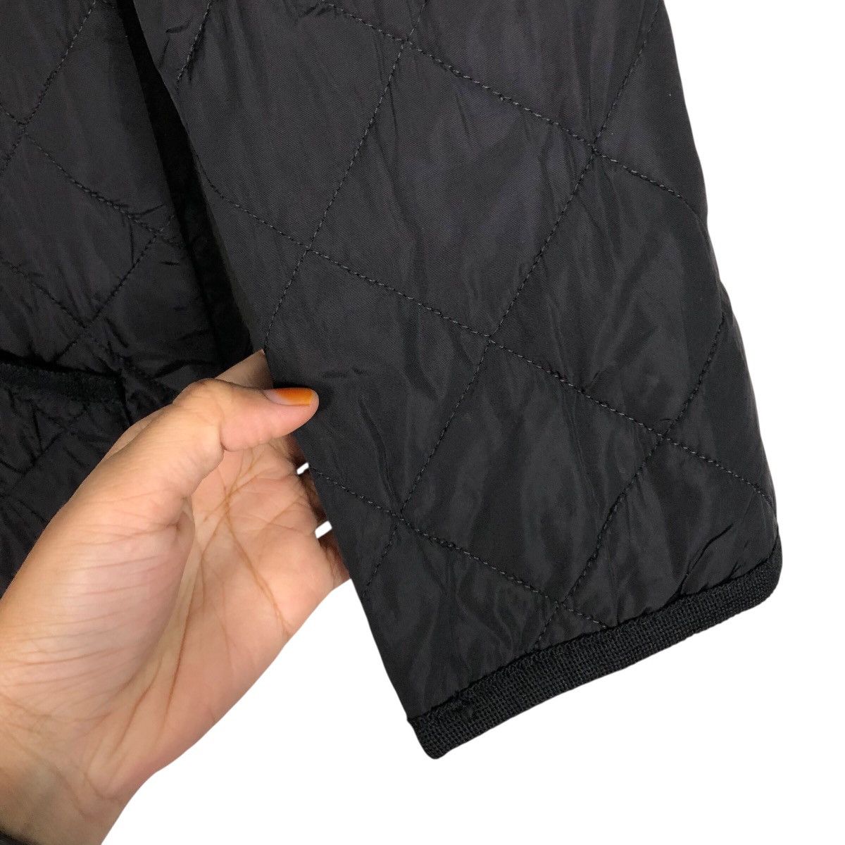 Mackintosh 📌Vintage Button Jacket Quilted Mackintosh Rich Black Size US M / EU 48-50 / 2 - 17 Thumbnail