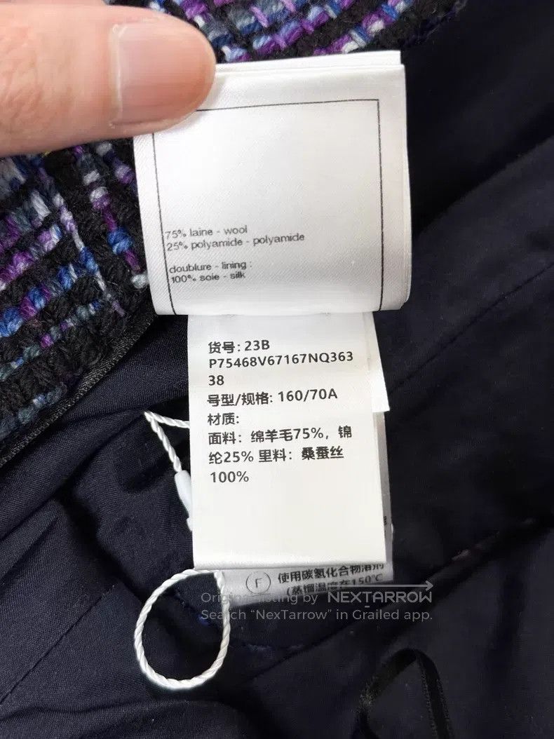 Chanel Chanel Twill tweed trousers Size 25" / US 0 / IT 36 - 7 Thumbnail
