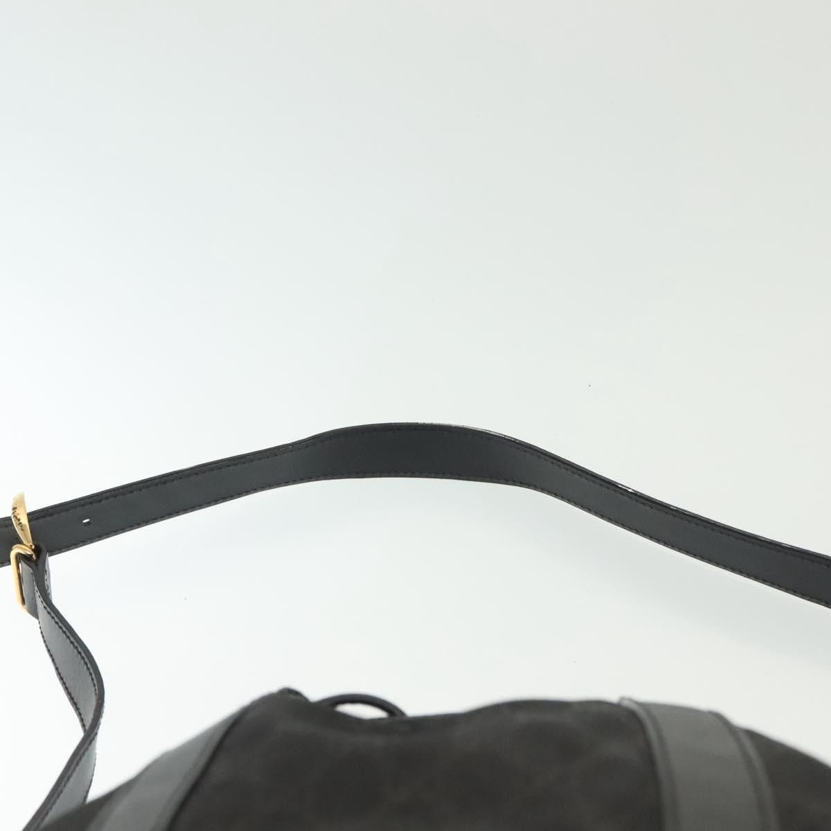 Gucci GUCCI GG Canvas Shoulder Bag Black Gold Size ONE SIZE - 8 Thumbnail