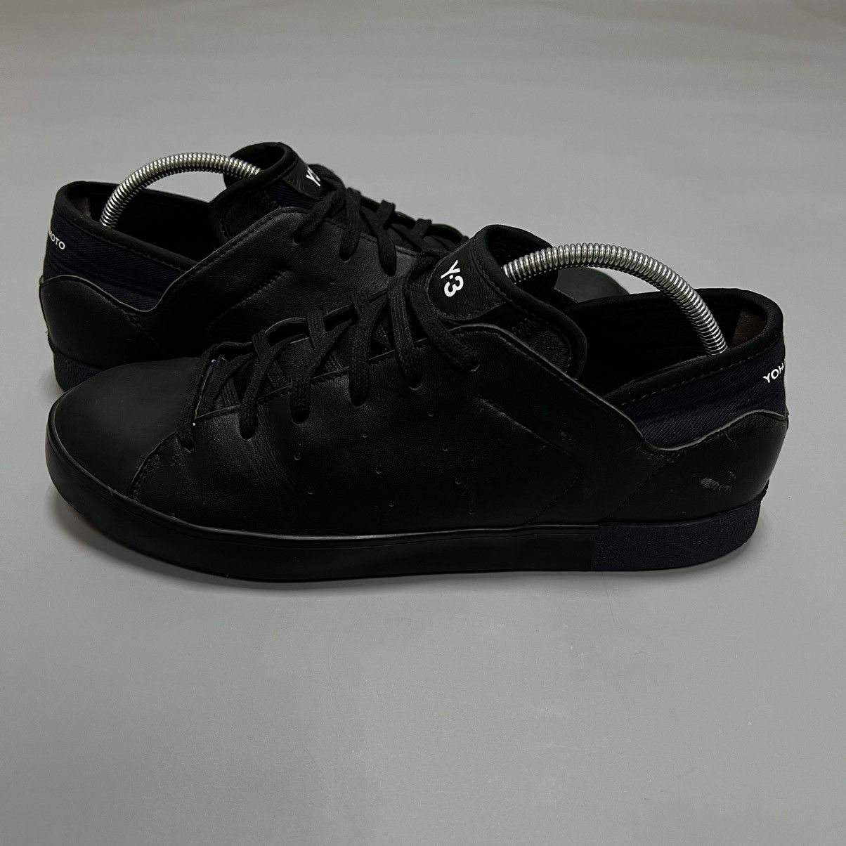 Adidas × Vintage × Yohji Yamamoto Adidas Y-3 Yohji Yamamoto Stan Smith 2015 black sneakers Size US 7 / EU 40 - 2 Thumbnail