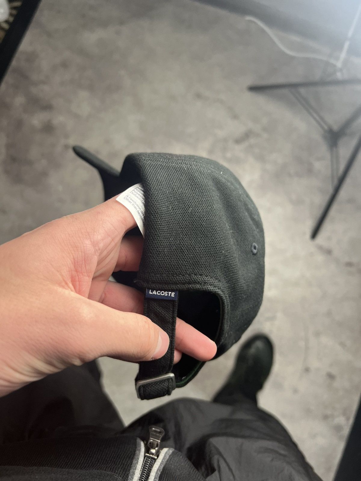 Lacoste Vintage Lacoste cap Rap Y2K Size ONE SIZE - 5 Thumbnail
