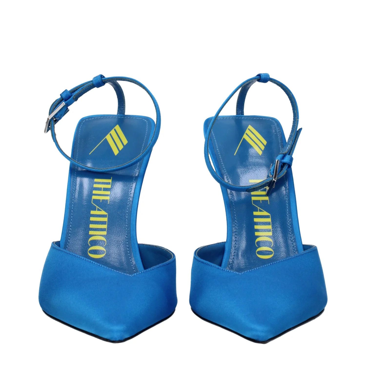The Attico ob1o1e1224 Satin Sandals in Heavenly Size US 8 / IT 38 - 3 Thumbnail