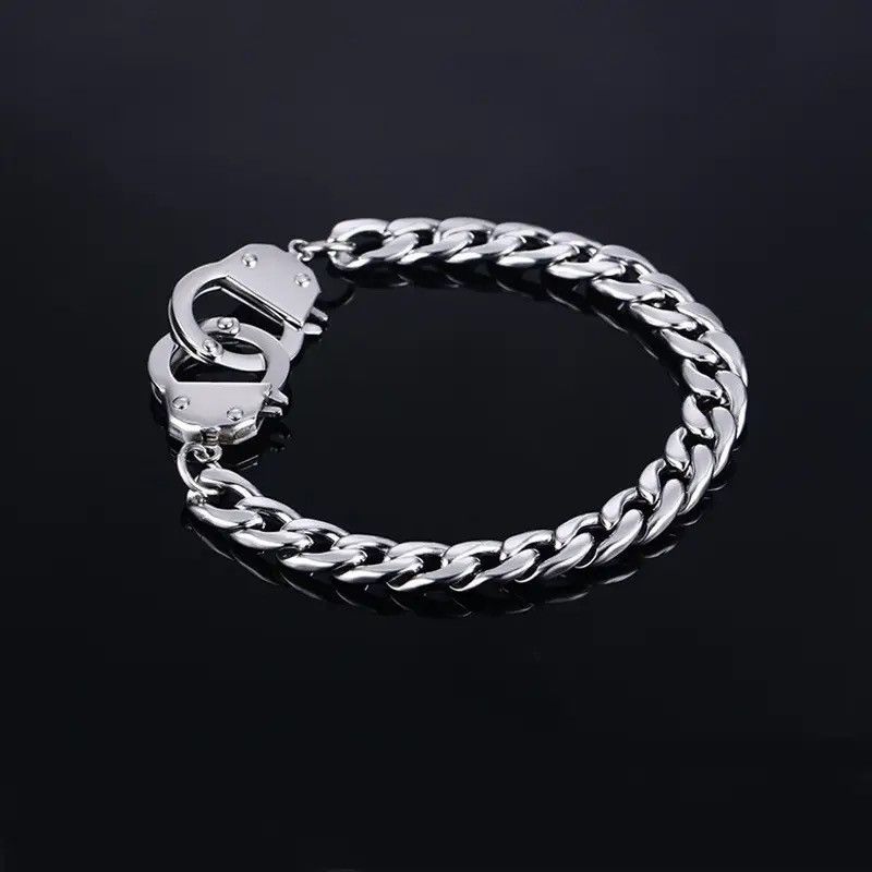 Vintage Hand charm Steampunk cuff bracelet Size ONE SIZE - 1 Thumbnail