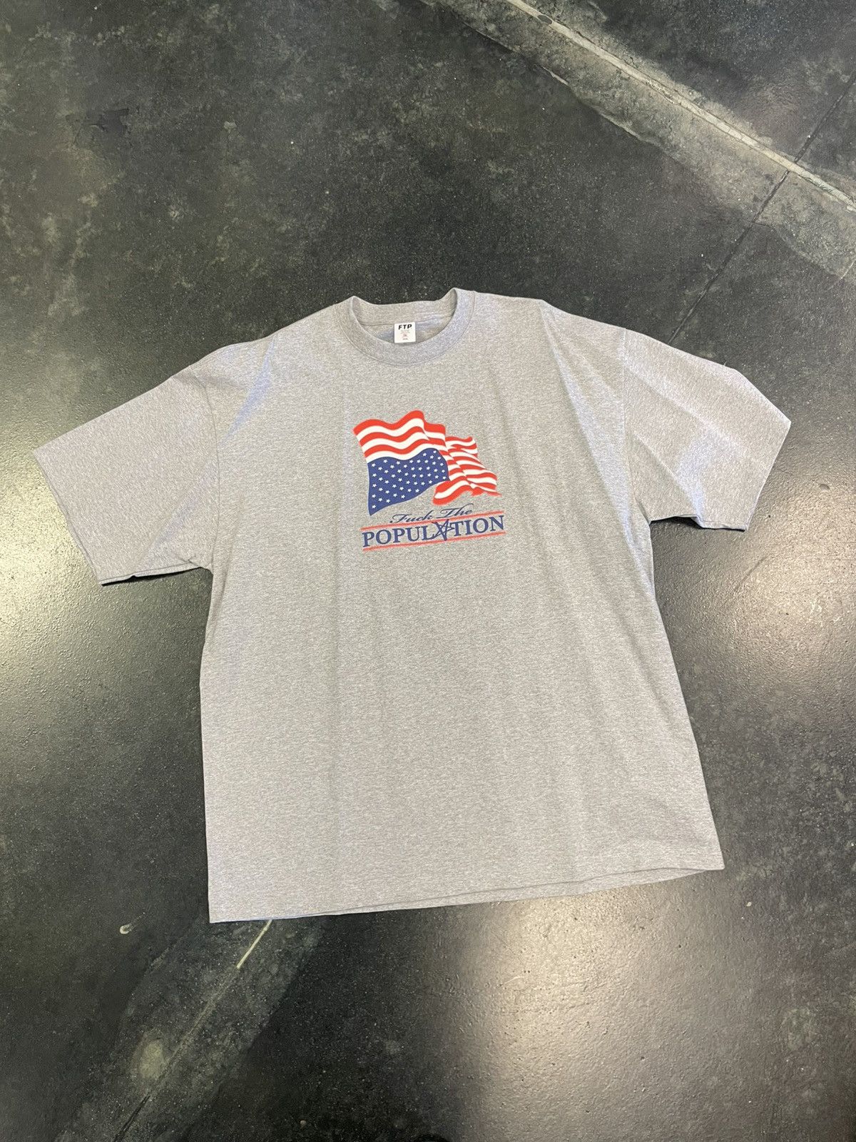 Fuck The Population FTP Tee Size US XXL / EU 58 / 5 - 1 Thumbnail