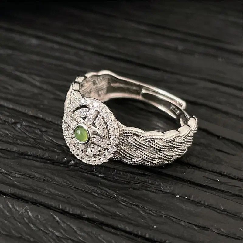 Jewelry × Vintage Cute Creative Weaving Elegant Rings Size ONE SIZE - 3 Thumbnail