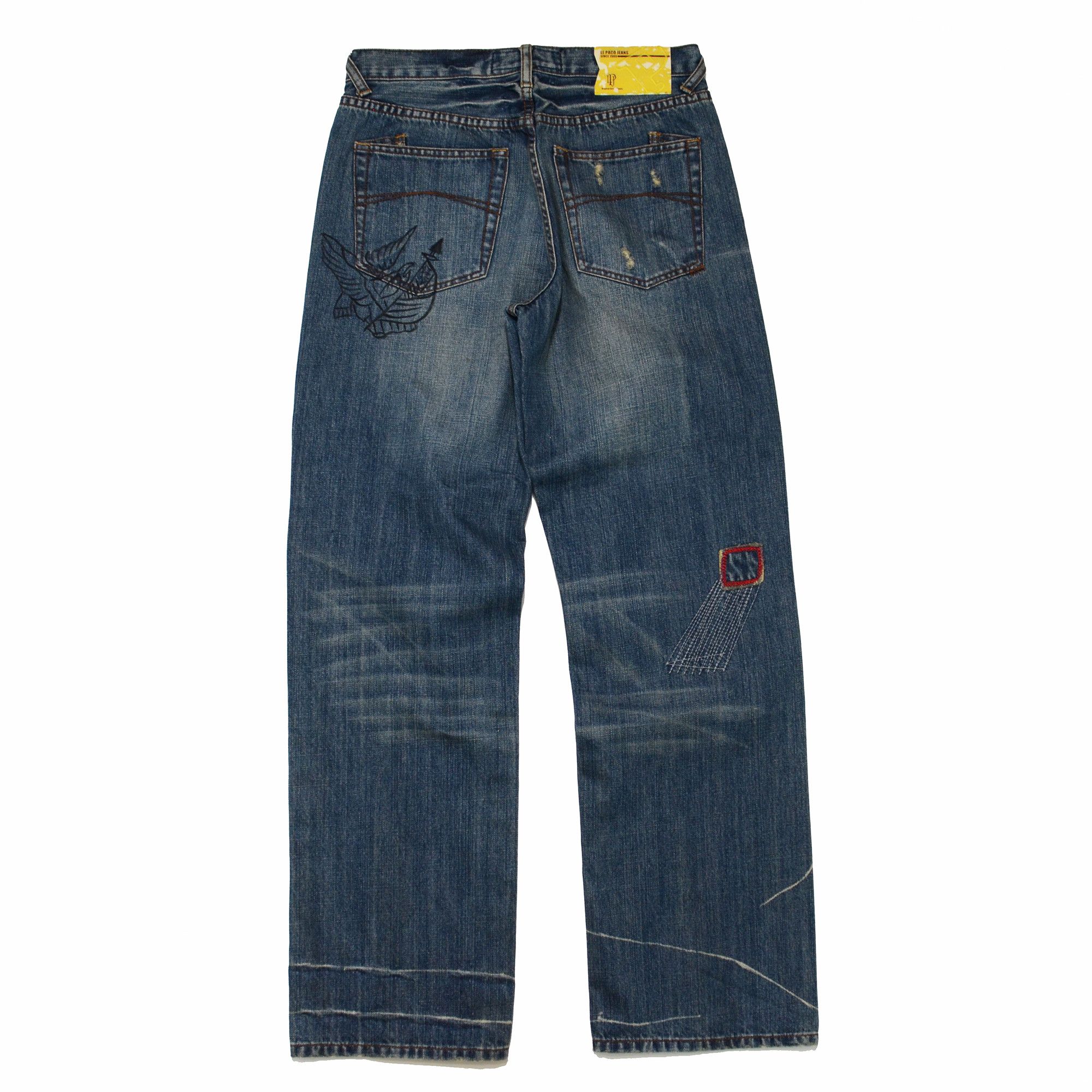 Other Le Paco Jeans Y2K Relaxed Fit Hiphop New York Streetwear Size US 30 / EU 46 - 2 Thumbnail