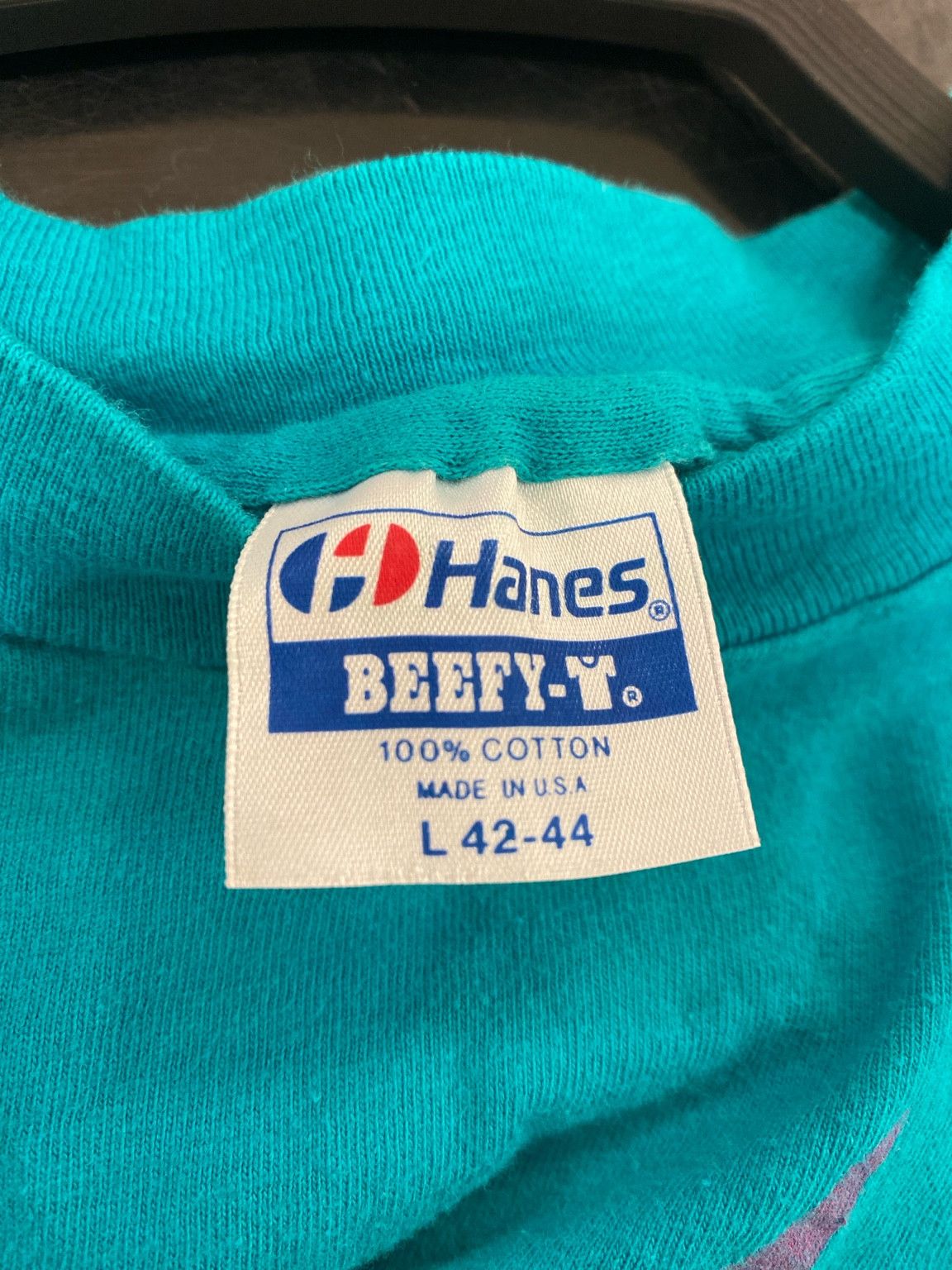 Hanes Cape Cod Single Stitch Sailboat/Lighthouse Tee Size US L / EU 52-54 / 3 - 2 Thumbnail
