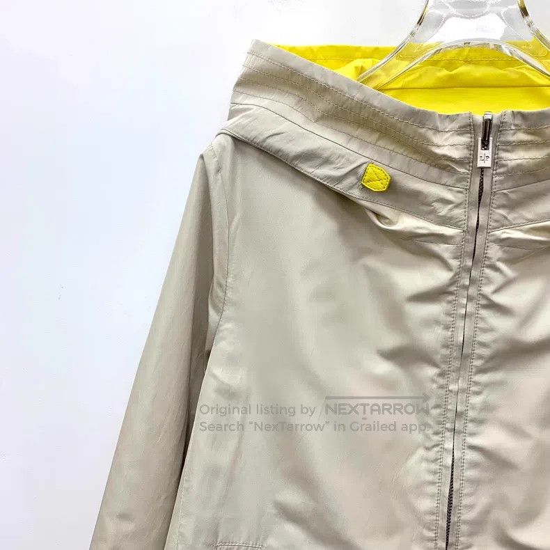 Loro Piana Loro Piana Contrast Color Two-Sided Wear Nylon Hooded Zipp Size XS / US 0-2 / IT 36-38 - 8 Thumbnail