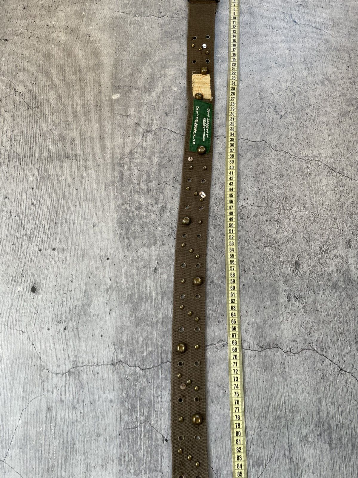 Other Vintage Y2K Avant Garde Studded Metal Details Belt Size ONE SIZE - 5 Thumbnail