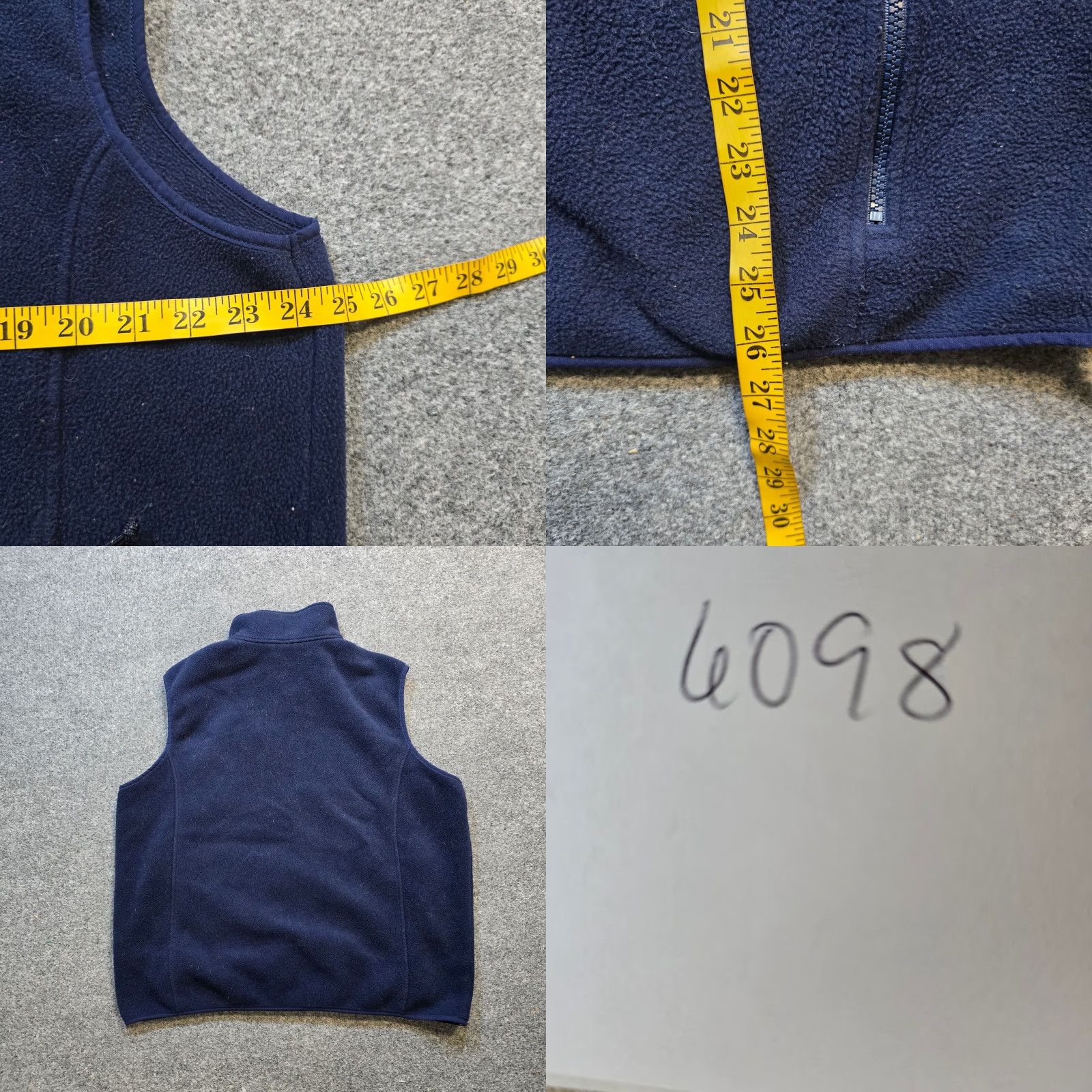 Vintage LL Bean Vest Mens XL Blue Full Zip Fleece Polartec Outdoors Hiking Casual Size US XL / EU 56 / 4 - 8 Thumbnail