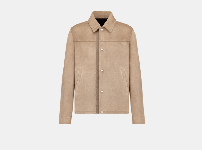 Dior o1w1db11025 013L42 Overshirt in Beige Size US M / EU 48-50 / 2 - 1 Thumbnail