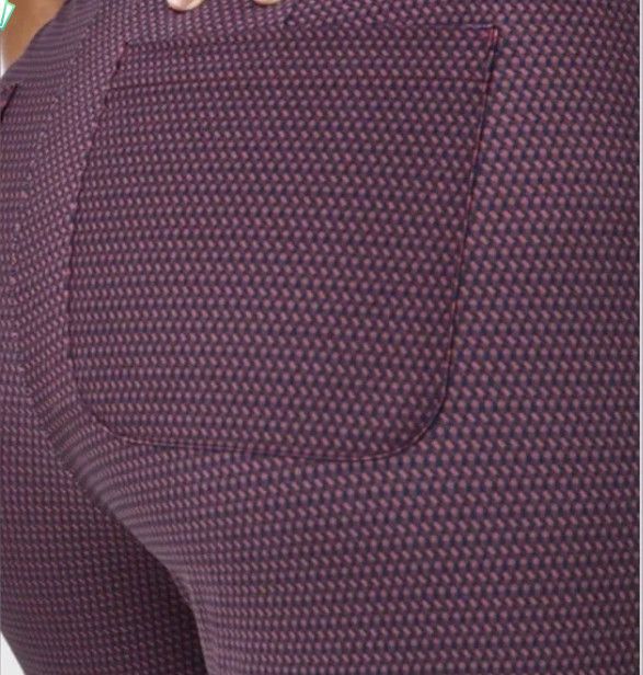 Spanx Spanx 50301Q Geo Scape Orange Sunshine Kick Flare Pants PM Size 24" / US 00 / IT 34 - 5 Thumbnail