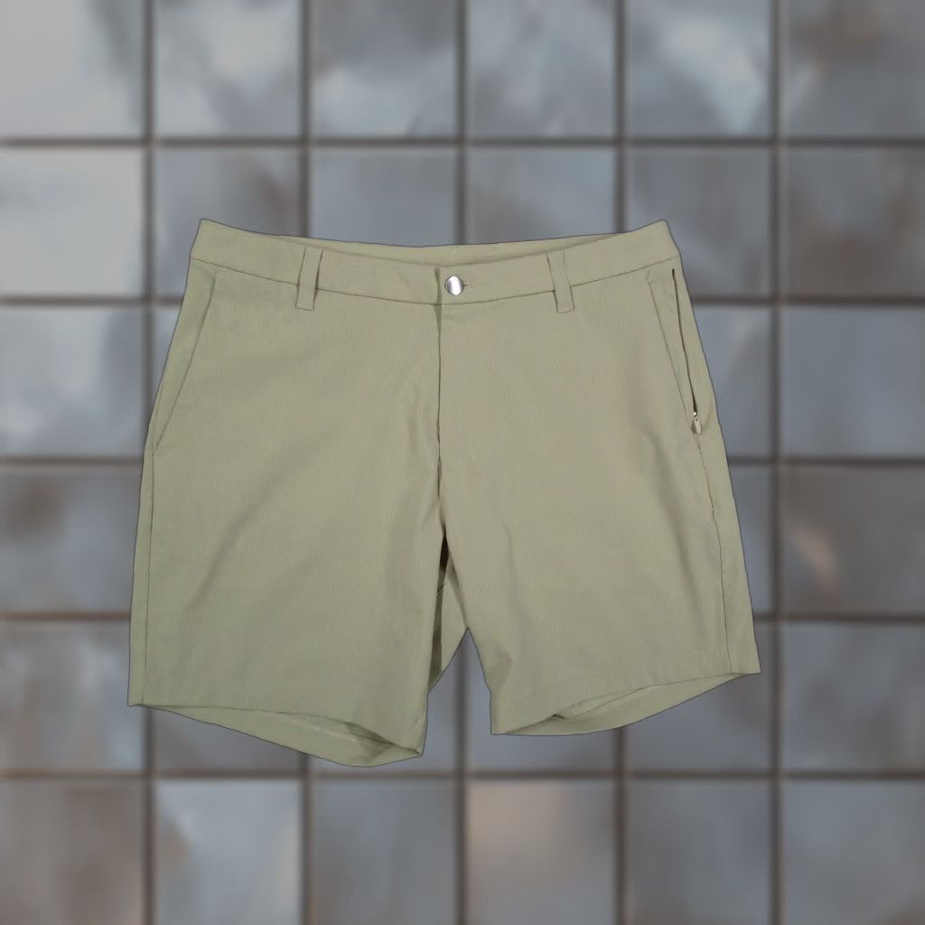 Lululemon Lululemon Commission Short Mens 34 Green Chino Stretch Golf Casual 9" Zip Pocket Size US 34 / EU 50 - 1 Thumbnail