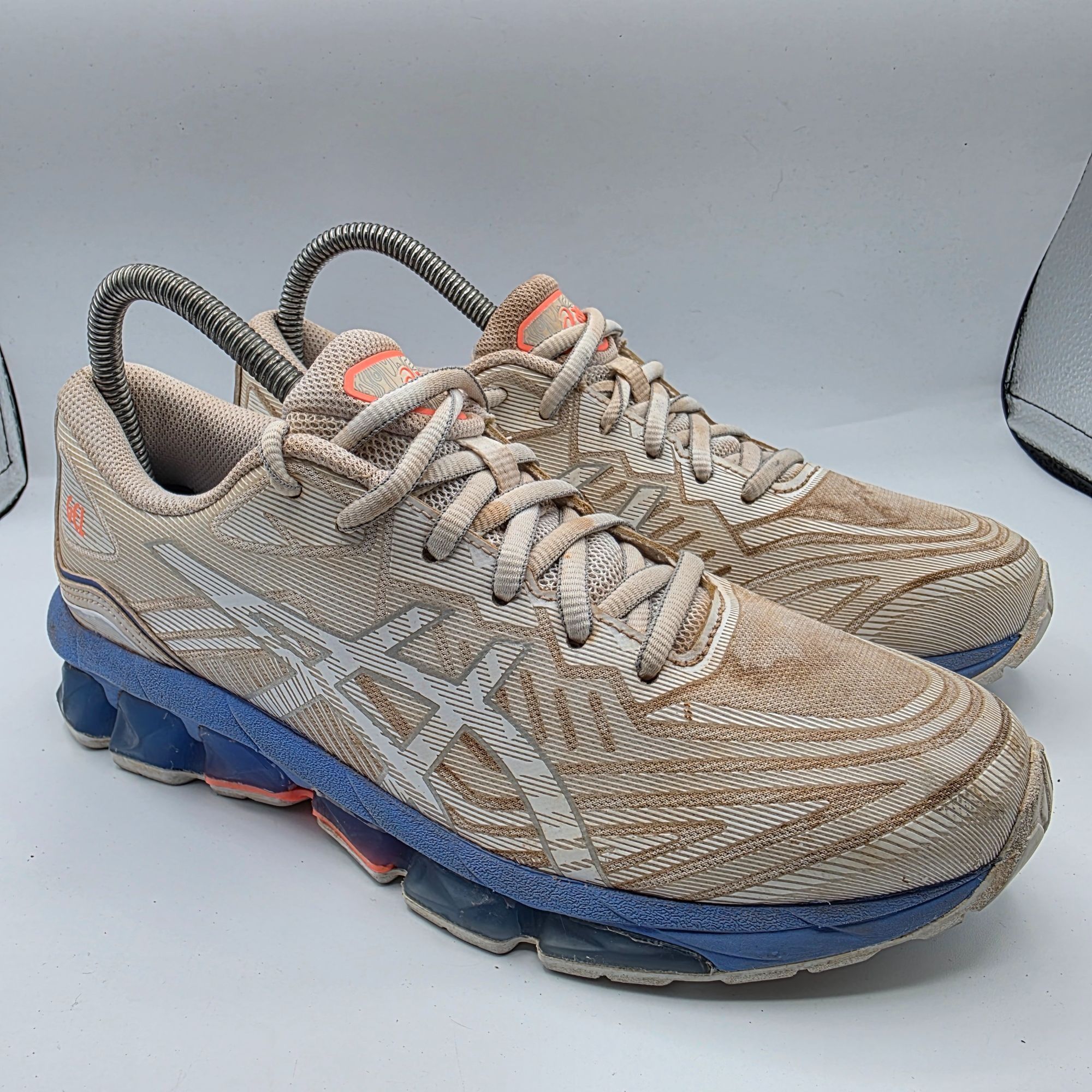 Asics Asics Gel Quantum 360 7 Womens Size 8 White Blue Athletic Sh Size US 8 / IT 38 - 1 Thumbnail