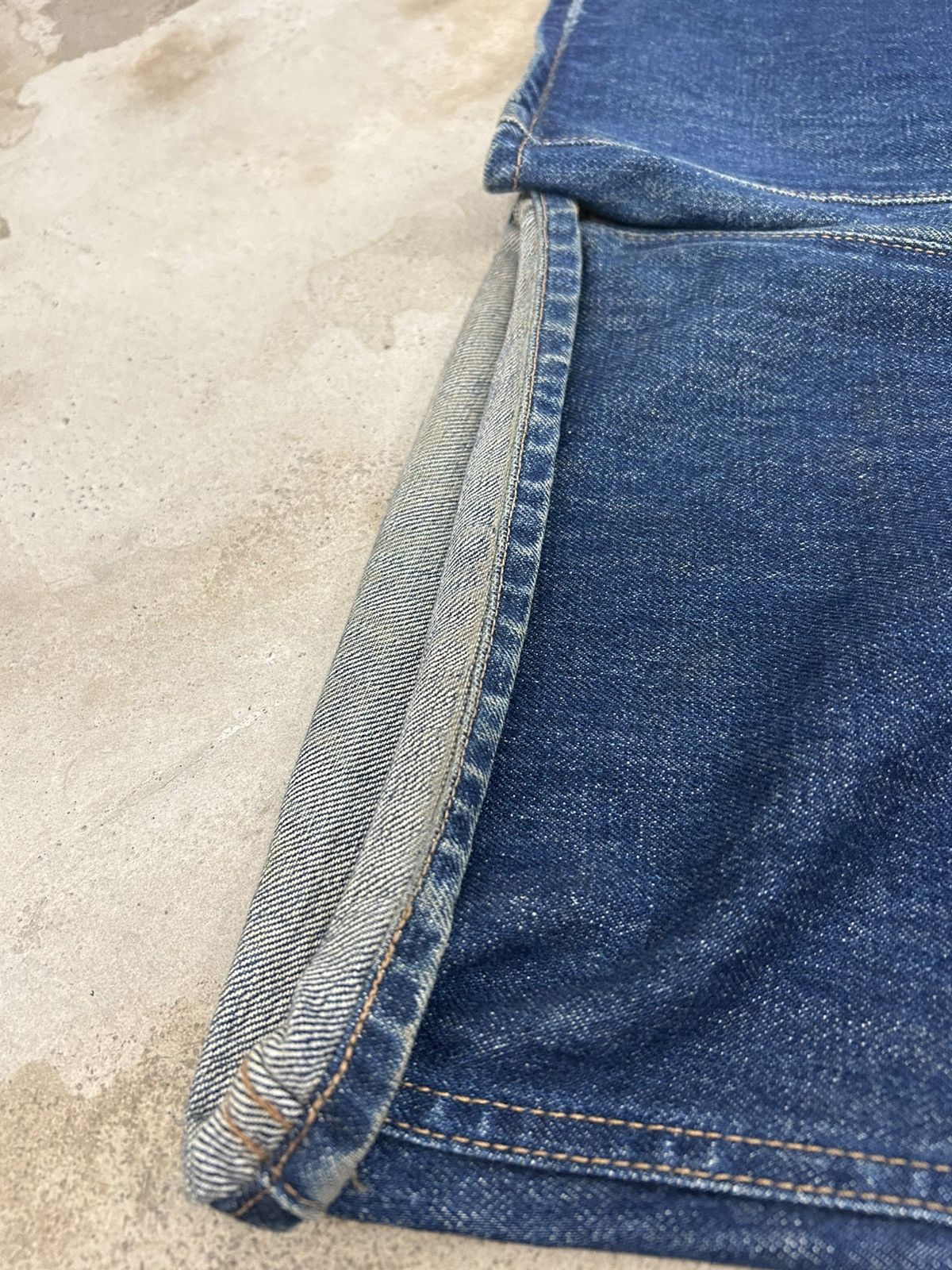 Big John Vintage 80s Big John Bell Bottom Mid Rise Mud Washed Size US 29 - 15 Thumbnail