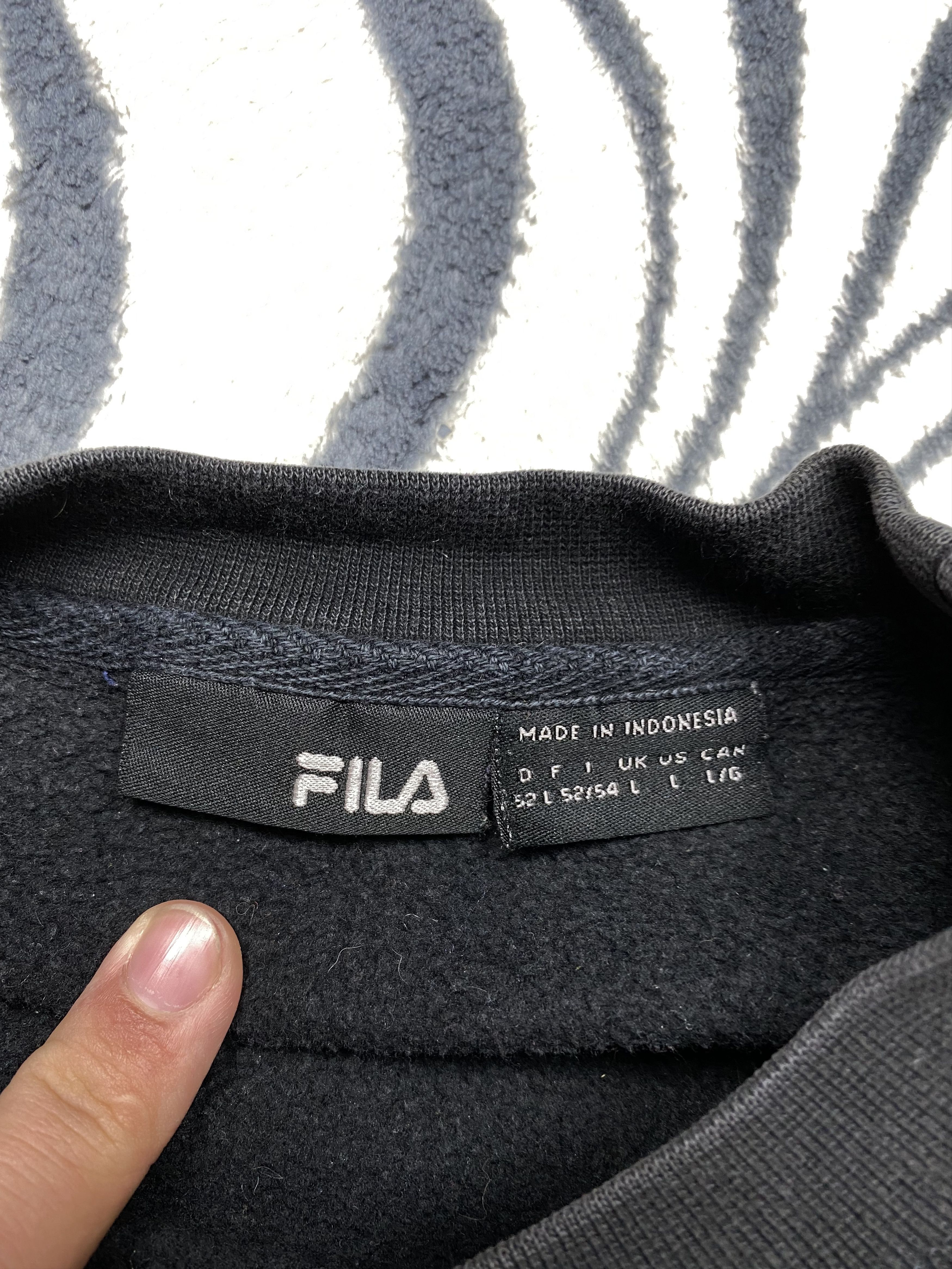 Fila Fila Vintage Mens Big Logo Sweatshirt Y2K Size US L / EU 52-54 / 3 - 4 Thumbnail