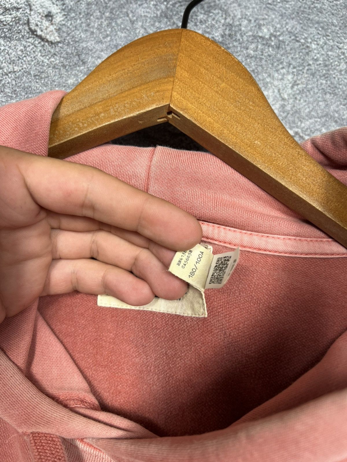 Denim & Supply Ralph Lauren Denim and Supply Ralph Lauren Washed Pink Hoodie With Logo Size US L / EU 52-54 / 3 - 10 Thumbnail