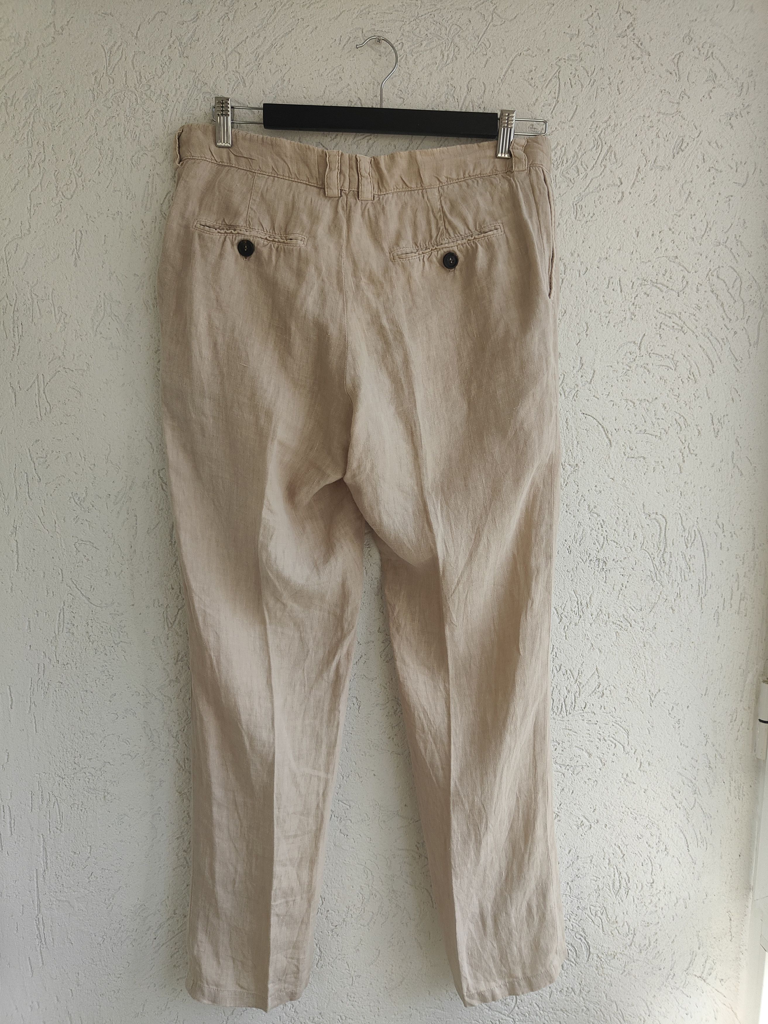 Brunello Cucinelli Brunello Cucinelli Linen Pants Size US 34 / EU 50 - 4 Thumbnail