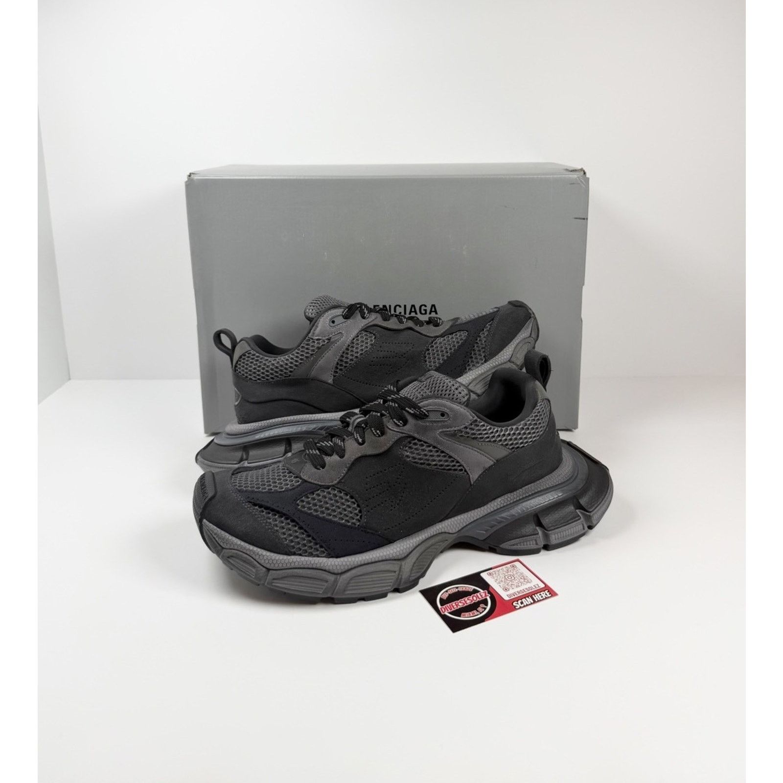Balenciaga Size 45EU/12US - Balenciaga 3XL Black NEW/RETAIL $1,450! Size US 12 / EU 45 - 1 Thumbnail