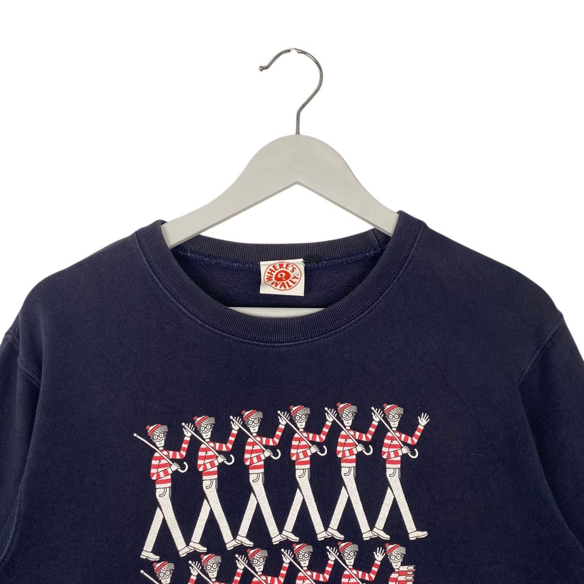 Vintage Vintage Where’s Wally Sweatshirt Crewneck Navy Blue Size S Size US S / EU 44-46 / 1 - 4 Thumbnail